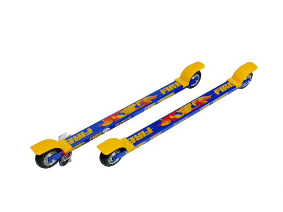 Лыжероллеры для конькового хода SkiSkett Fire PL, брызговики в подарок Лыжероллеры для конькового хода SkiSkett Fire PL, брызговики в подарок