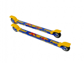 Лыжероллеры для конькового хода SkiSkett Fire PL, брызговики в подарок 