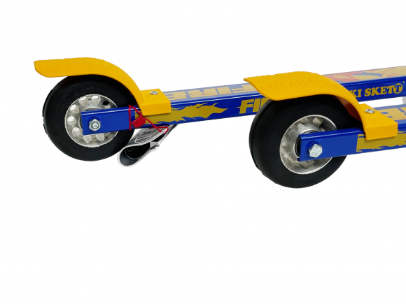 Лыжероллеры для конькового хода SkiSkett Fire PL, брызговики в подарок Лыжероллеры для конькового хода SkiSkett Fire PL, брызговики в подарок