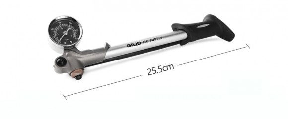 Насос высокого давления Giyo для пневматических амортизаторов и для внедорожных лыжероллеров
