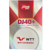 Мячи для настольного тенниса DHS DJ40+ 3 звезды 6 штук в упаковке ITTF WTT Мячи для настольного тенниса DHS DJ40+ 3 звезды 6 штук в упаковке ITTF WTT