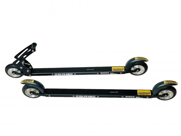 Лыжероллеры для конькового хода SRB SR01 c тормозом с колесом 100 мм PREMIUM Лыжероллеры для конькового хода SRB SR01 c тормозом с колесом 100 мм PREMIUM