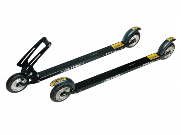 Лыжероллеры для конькового хода SRB SR01 c тормозом с колесом 100 мм PREMIUM Лыжероллеры для конькового хода SRB SR01 c тормозом с колесом 100 мм PREMIUM