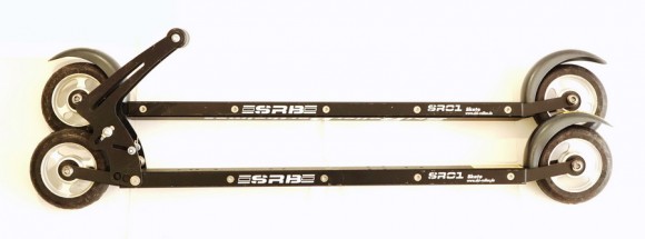 Лыжероллеры для конькового хода SRB SR01 c тормозом с колесом 100 мм PREMIUM Лыжероллеры для конькового хода SRB SR01 c тормозом с колесом 100 мм PREMIUM