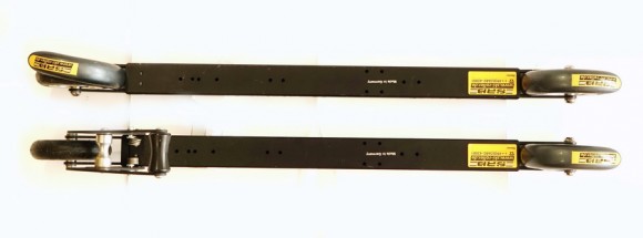 Лыжероллеры для конькового хода SRB SR01 c тормозом с колесом 100 мм PREMIUM Лыжероллеры для конькового хода SRB SR01 c тормозом с колесом 100 мм PREMIUM