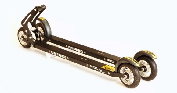 Лыжероллеры для конькового хода SRB SR01 c тормозом с колесом 100 мм PREMIUM Лыжероллеры для конькового хода SRB SR01 c тормозом с колесом 100 мм PREMIUM